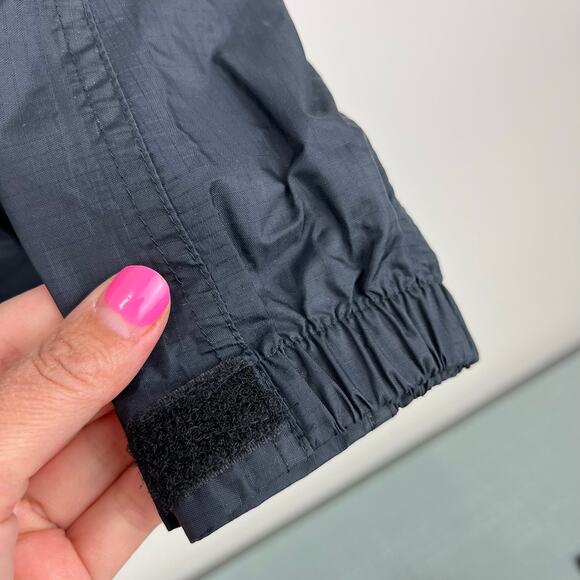 L.L. Bean Kids Trail Model Rain Jacket Black 4T - Picture 5 of 13